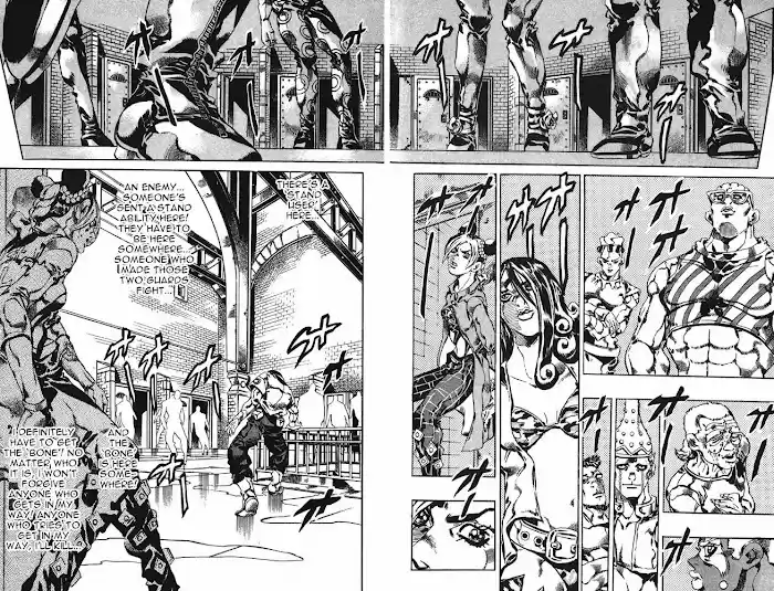 Jojo's Bizarre Adventure Chapter 655