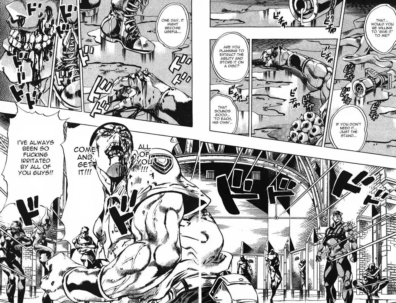 JoJo’s Bizarre Adventure Chapter 655