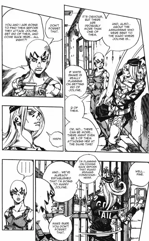 Jojo's Bizarre Adventure Chapter 656