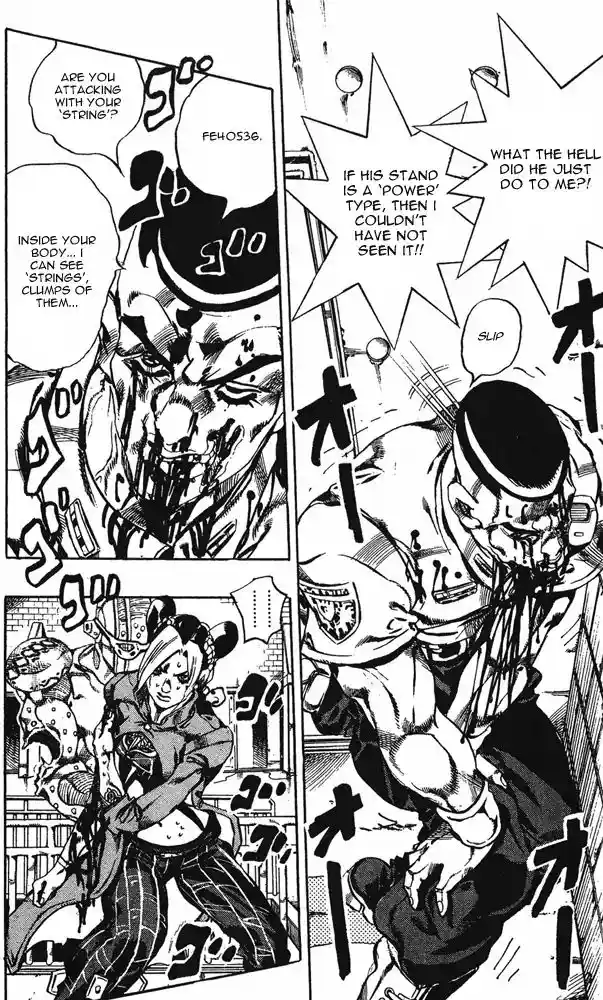 JoJo’s Bizarre Adventure Chapter 657