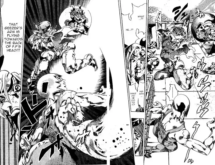 Jojo's Bizarre Adventure Chapter 663
