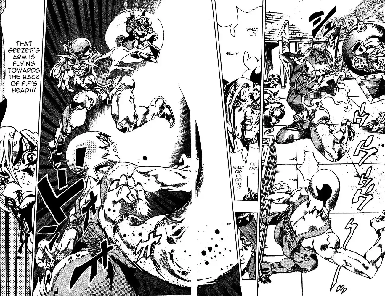 JoJo’s Bizarre Adventure Chapter 663