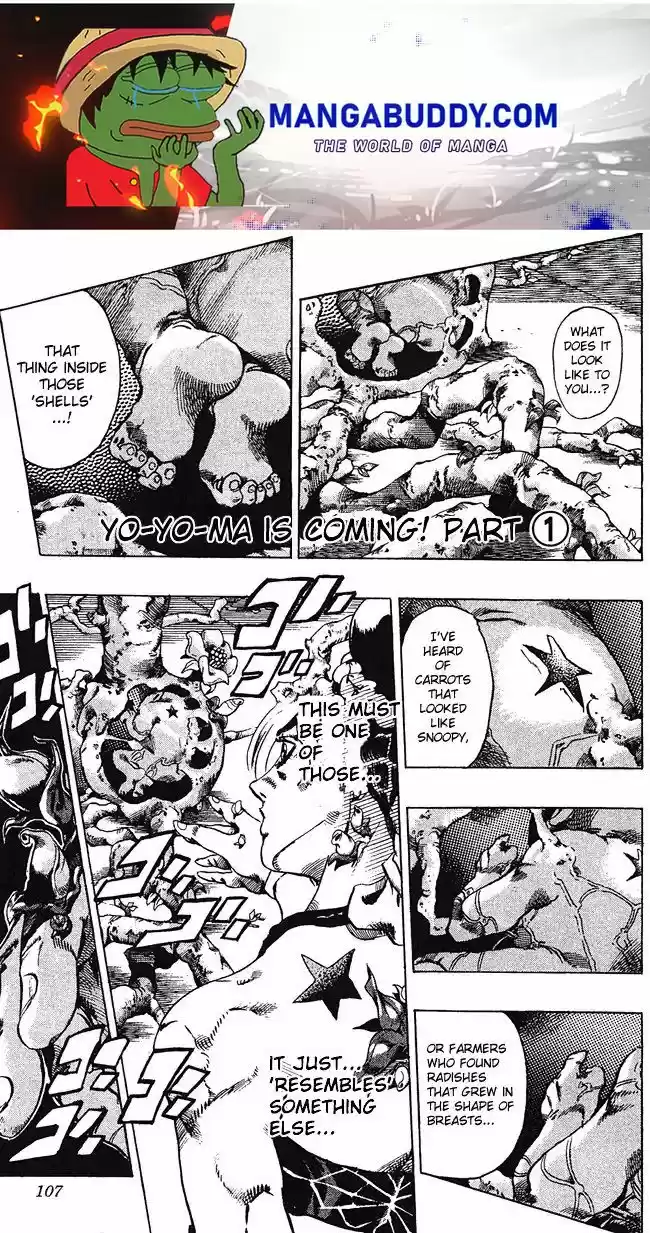 Jojo's Bizarre Adventure Chapter 672