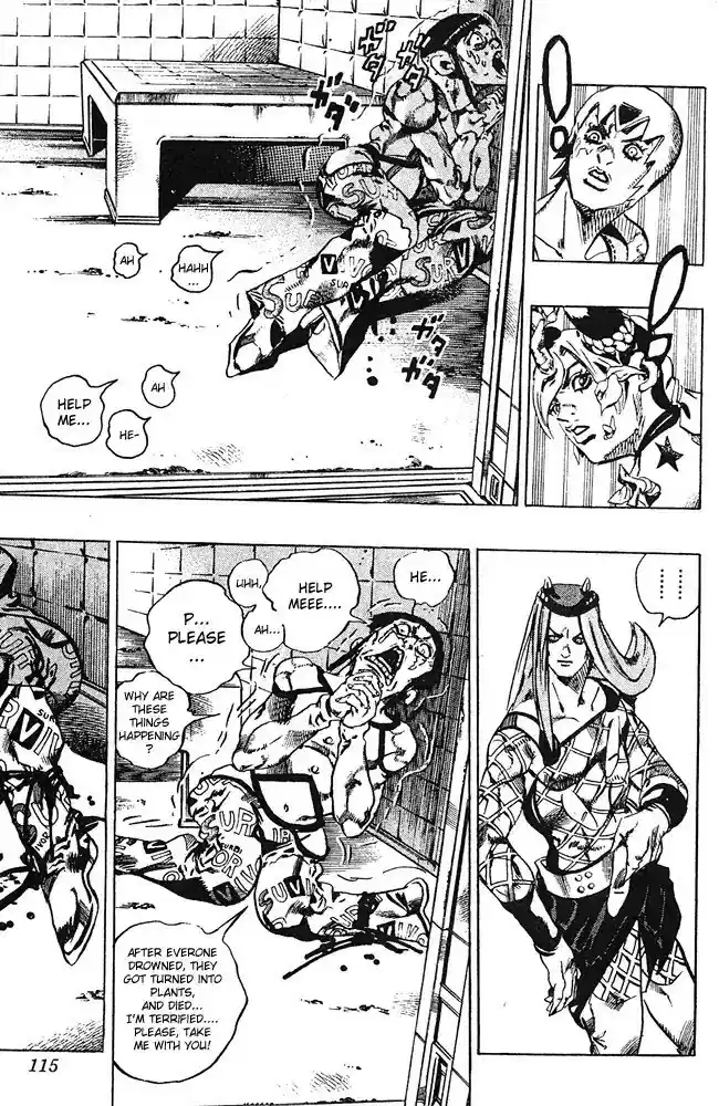 Jojo's Bizarre Adventure Chapter 672