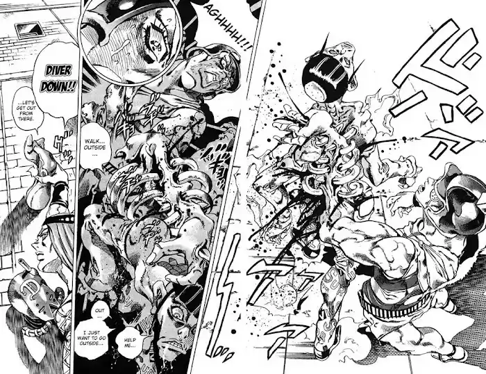 Jojo's Bizarre Adventure Chapter 672