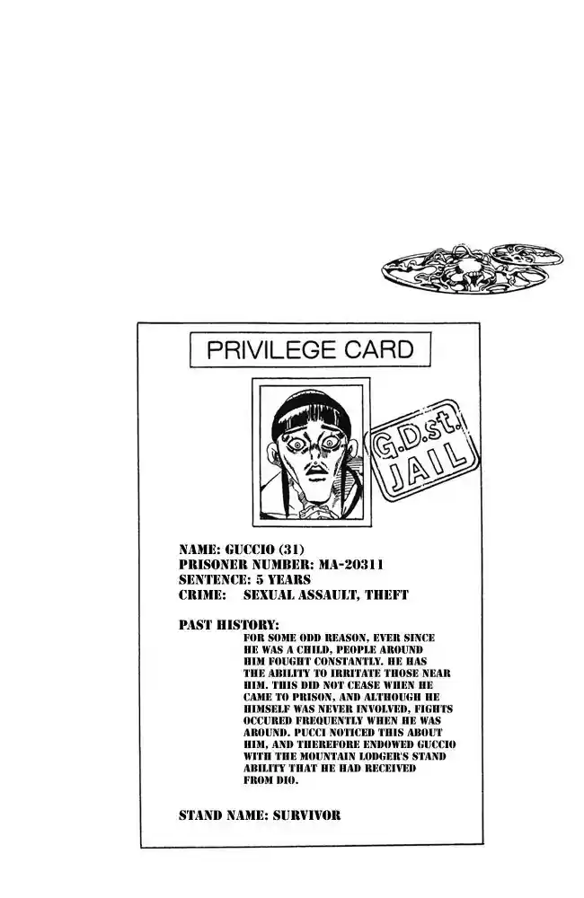 Jojo's Bizarre Adventure Chapter 672