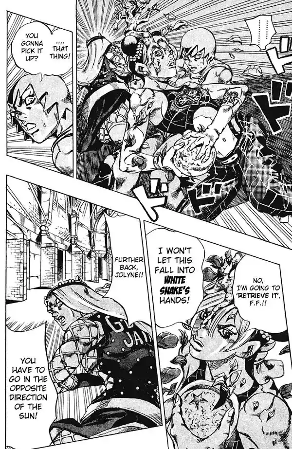 JoJo’s Bizarre Adventure Chapter 672
