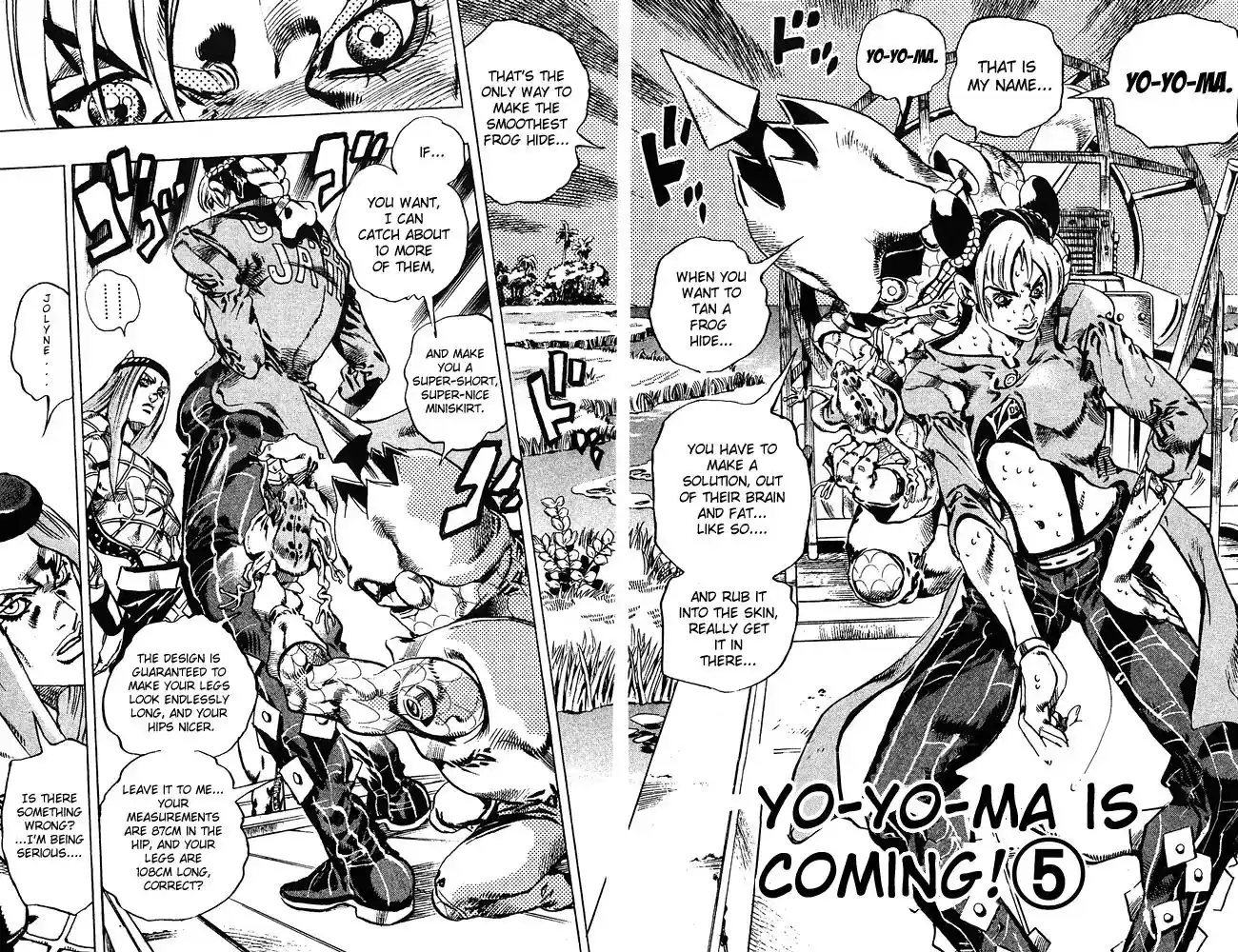 JoJo’s Bizarre Adventure Chapter 676