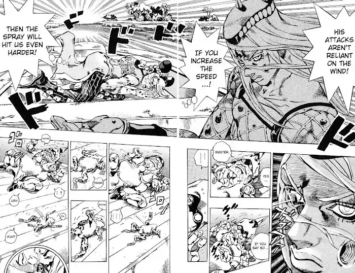 Jojo's Bizarre Adventure Chapter 677