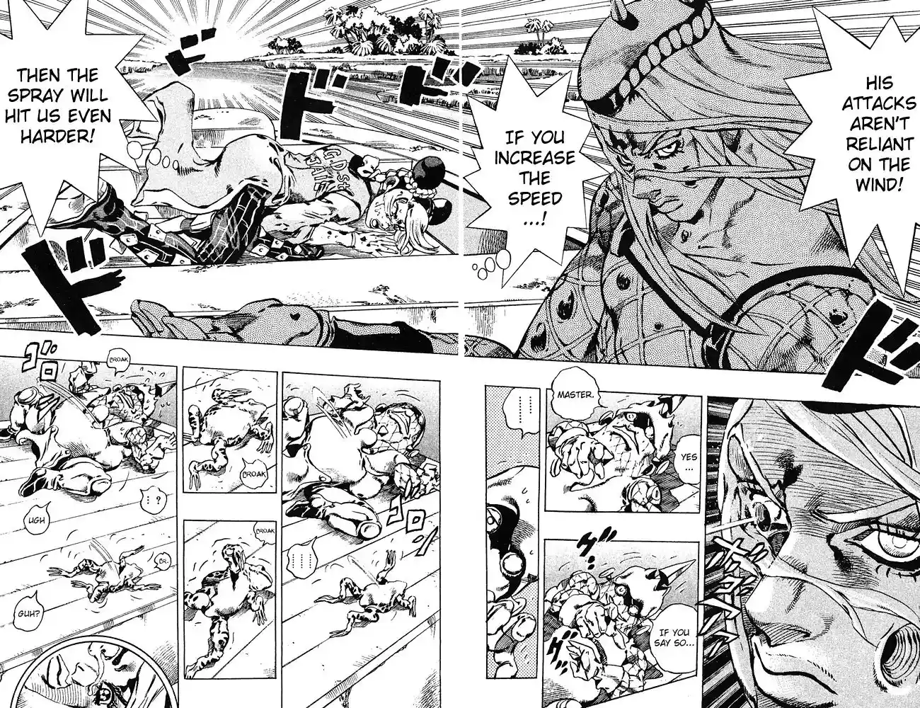 JoJo’s Bizarre Adventure Chapter 677