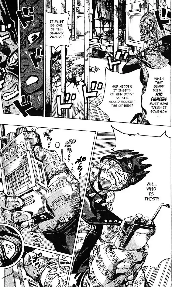 Jojo's Bizarre Adventure Chapter 685