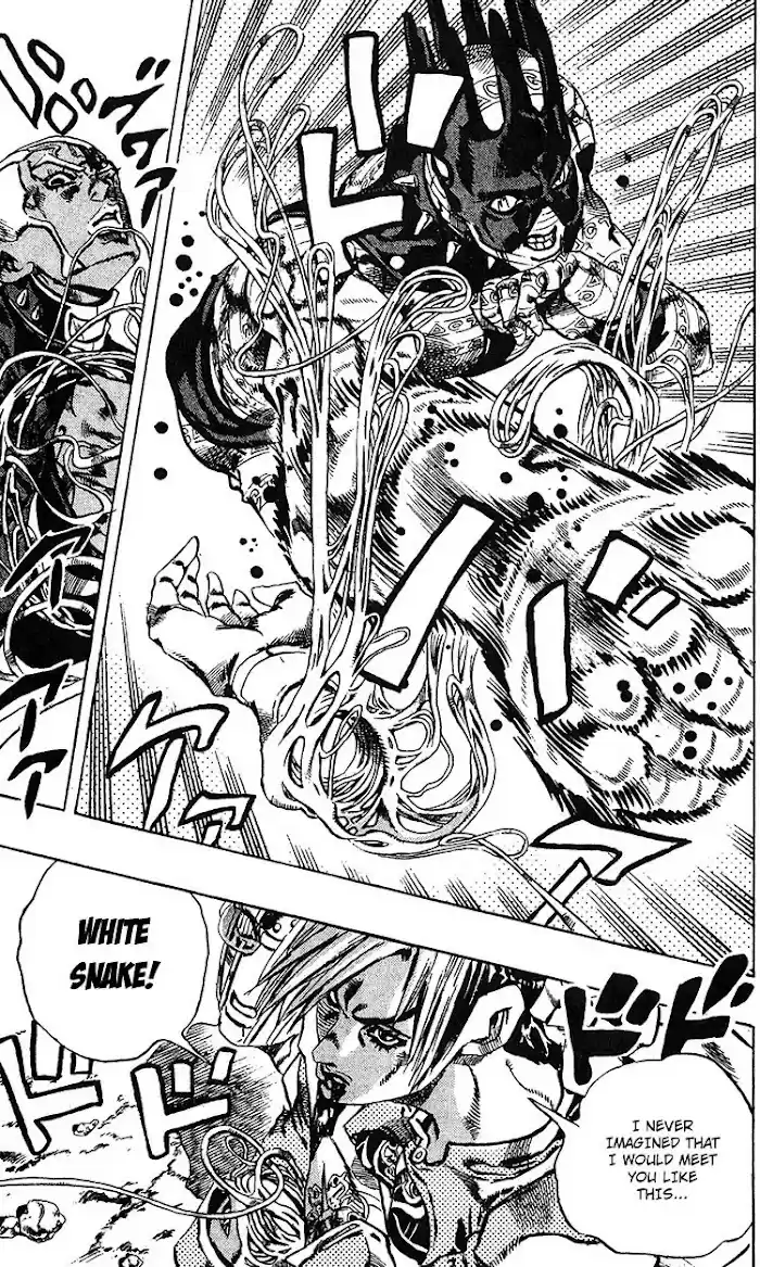 Jojo's Bizarre Adventure Chapter 687