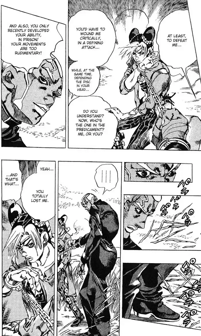Jojo's Bizarre Adventure Chapter 687