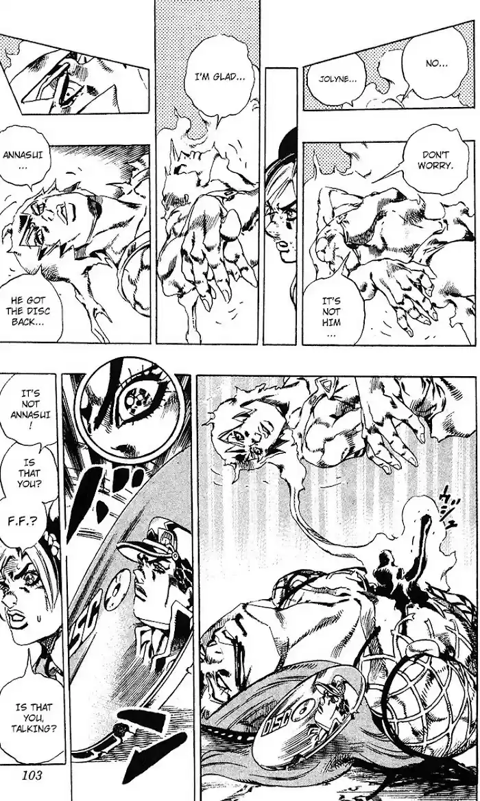 Jojo's Bizarre Adventure Chapter 689