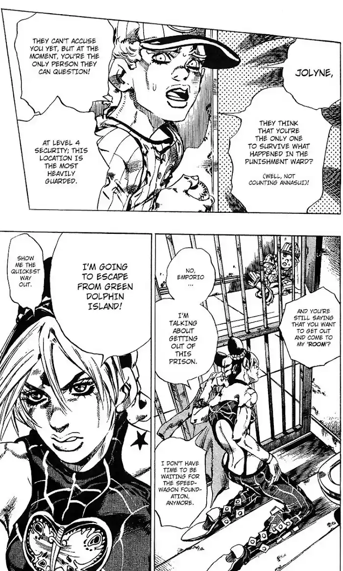Jojo's Bizarre Adventure Chapter 690