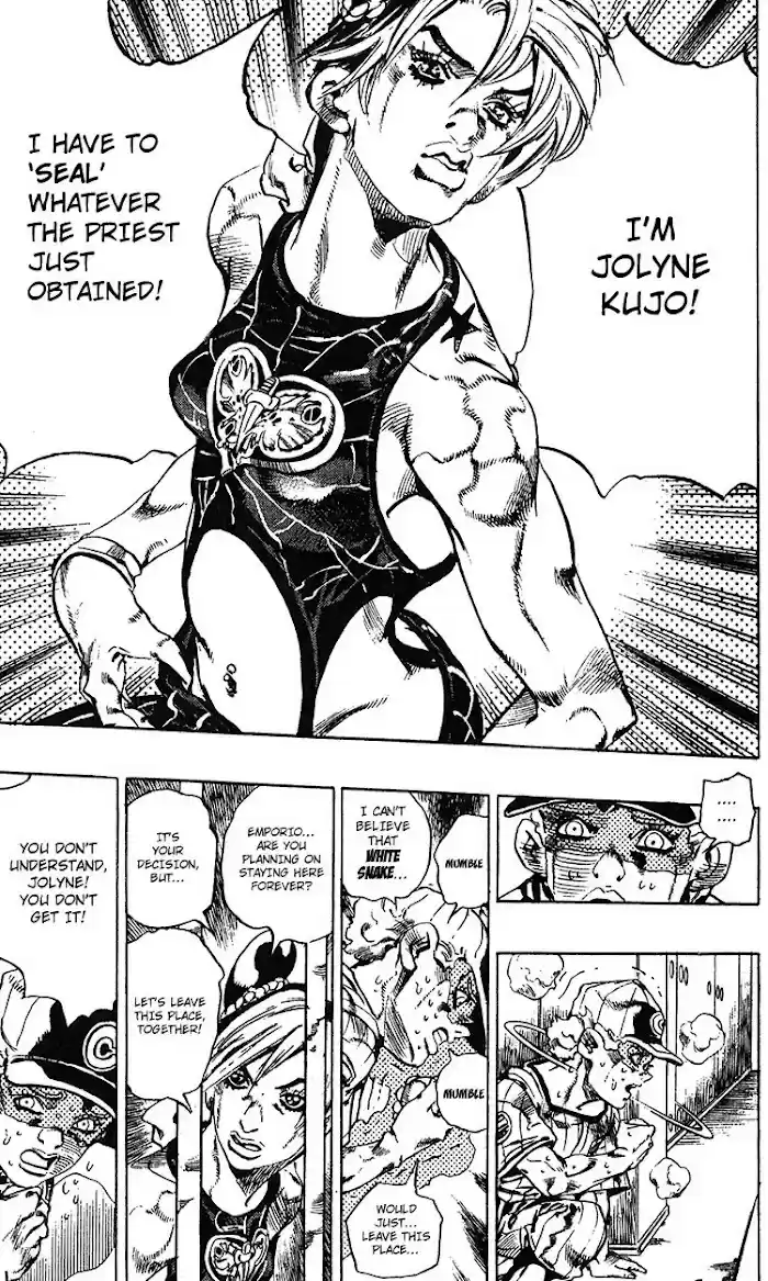 Jojo's Bizarre Adventure Chapter 690