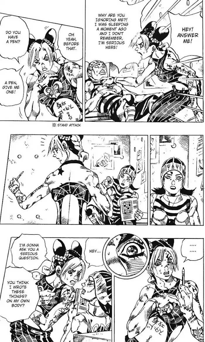 Jojo's Bizarre Adventure Chapter 691