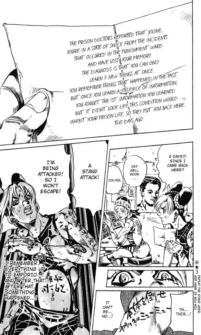 Jojo's Bizarre Adventure Chapter 691