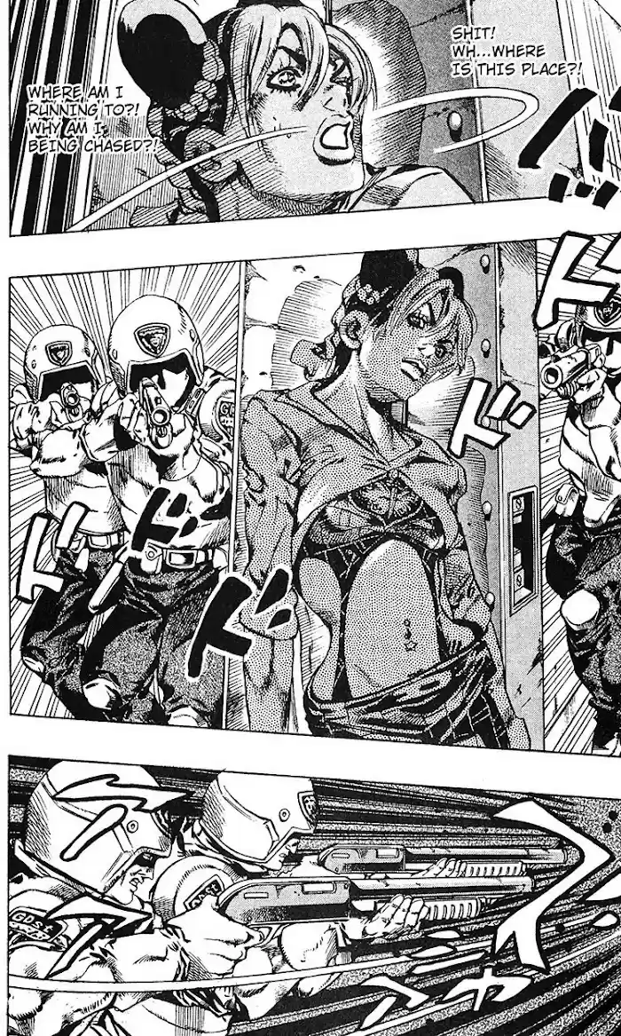 Jojo's Bizarre Adventure Chapter 693