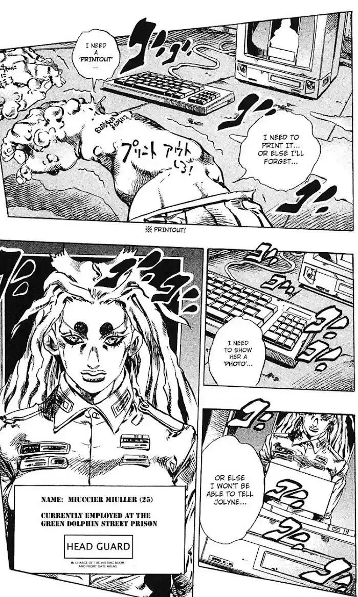 Jojo's Bizarre Adventure Chapter 693