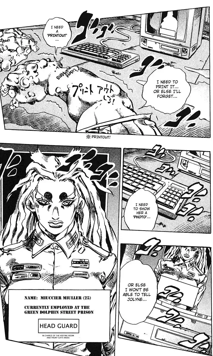 JoJo’s Bizarre Adventure Chapter 693