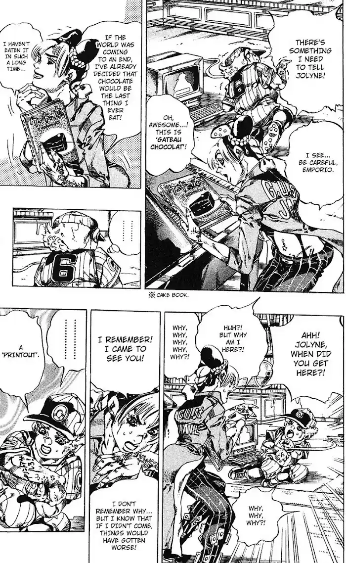 Jojo's Bizarre Adventure Chapter 694