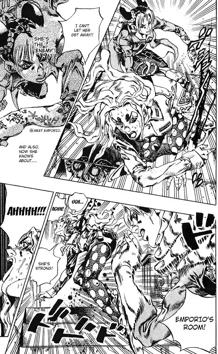 Jojo's Bizarre Adventure Chapter 695
