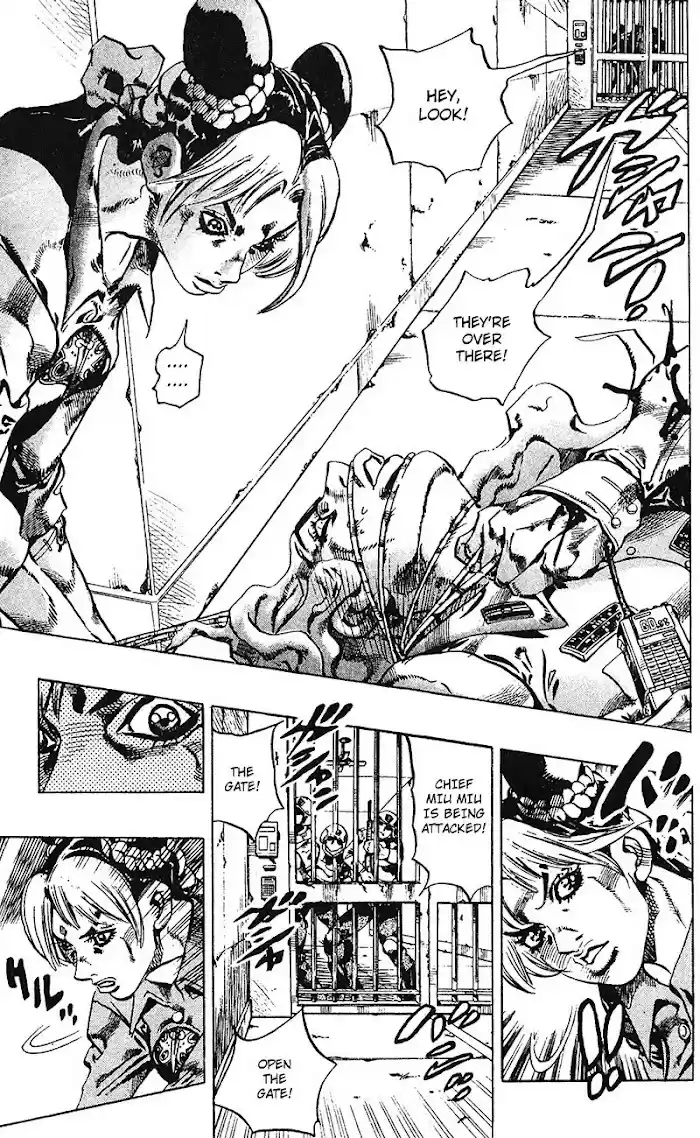 Jojo's Bizarre Adventure Chapter 695