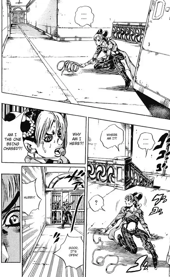 Jojo's Bizarre Adventure Chapter 695
