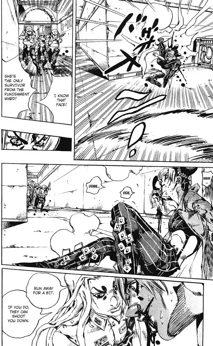 Jojo's Bizarre Adventure Chapter 695