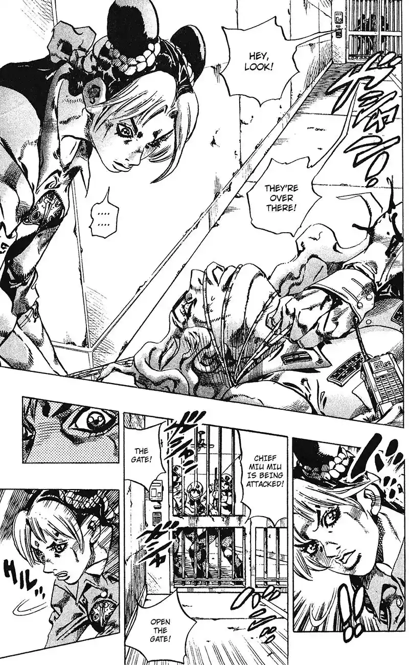 JoJo’s Bizarre Adventure Chapter 695