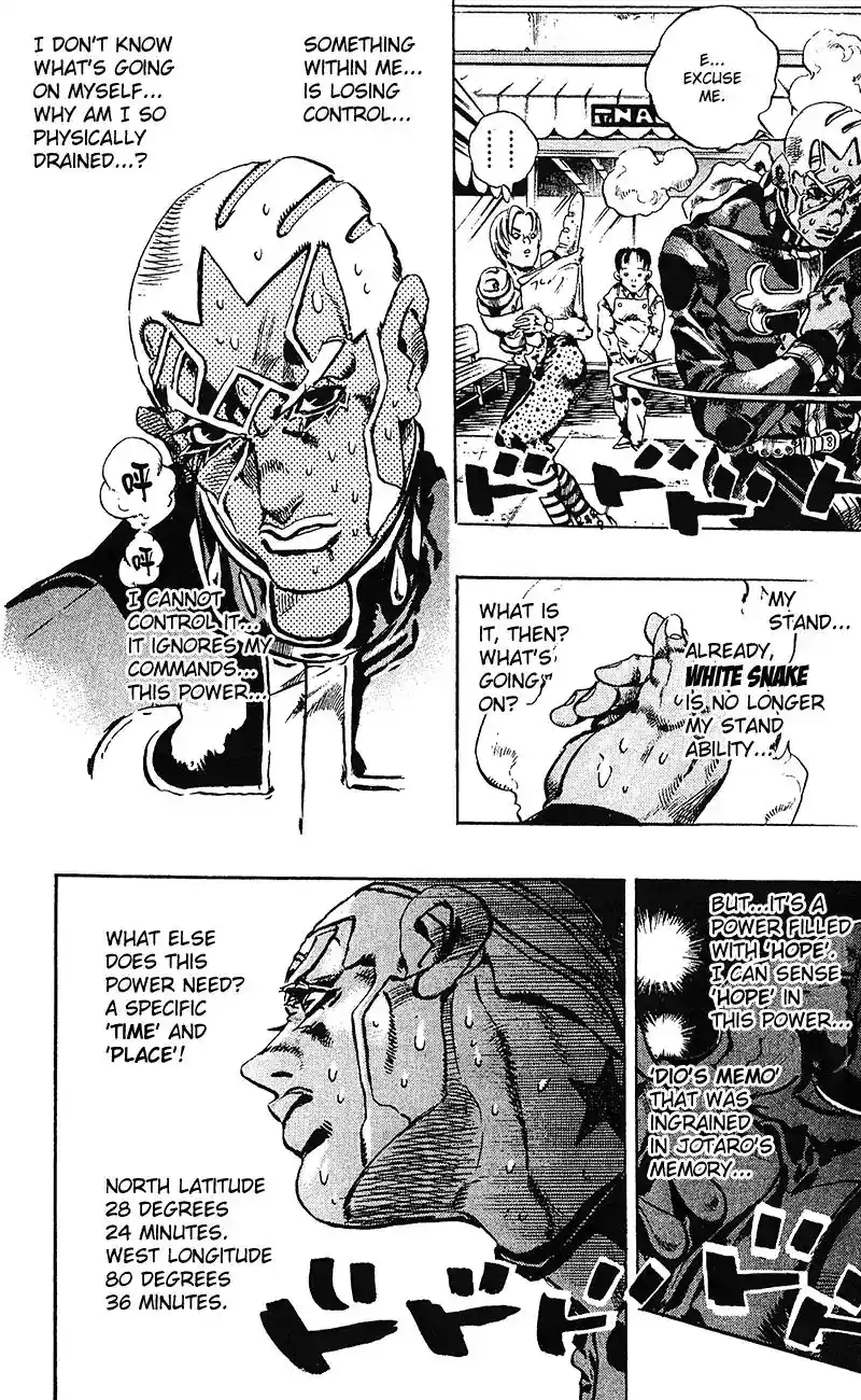 JoJo’s Bizarre Adventure Chapter 696