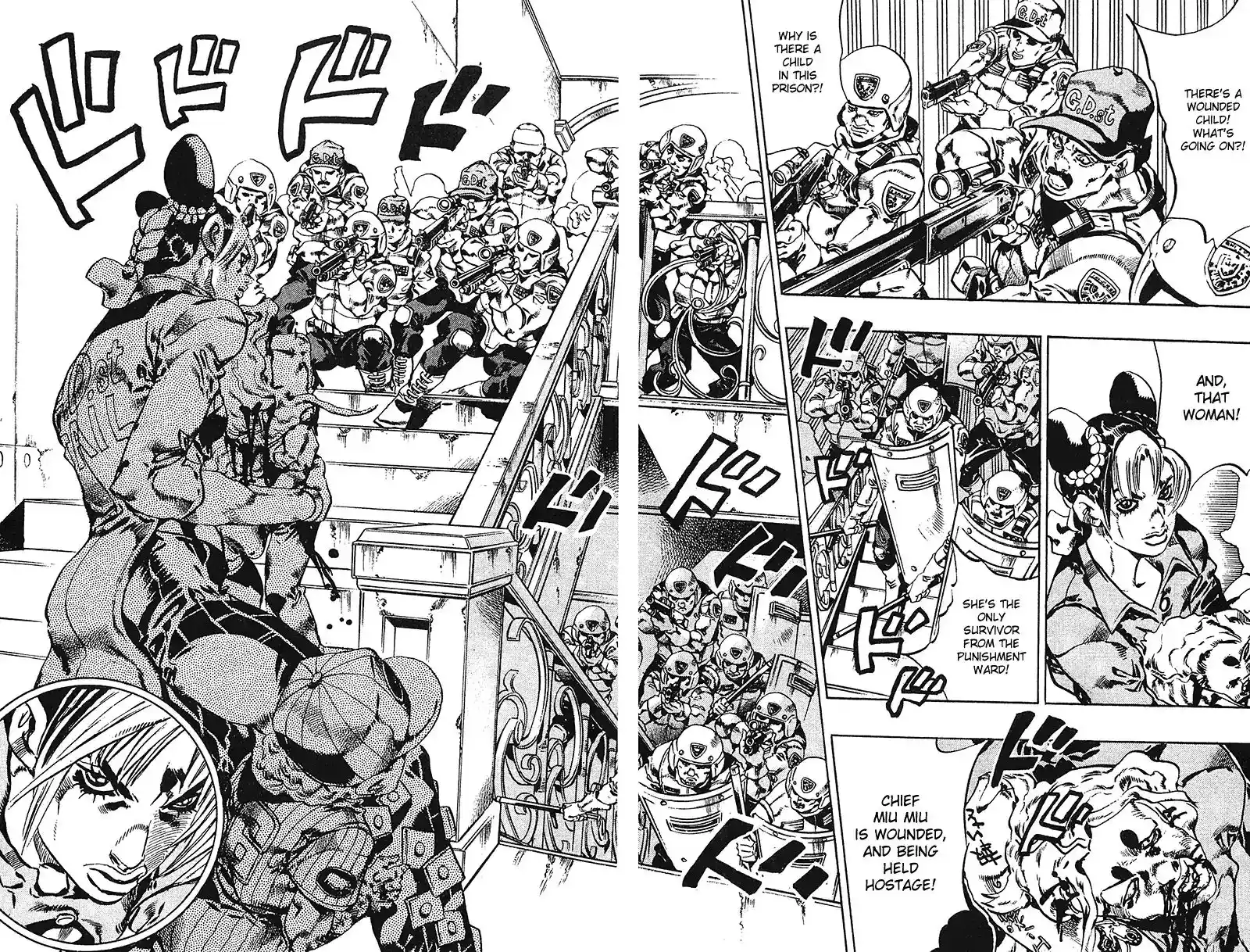 JoJo’s Bizarre Adventure Chapter 696