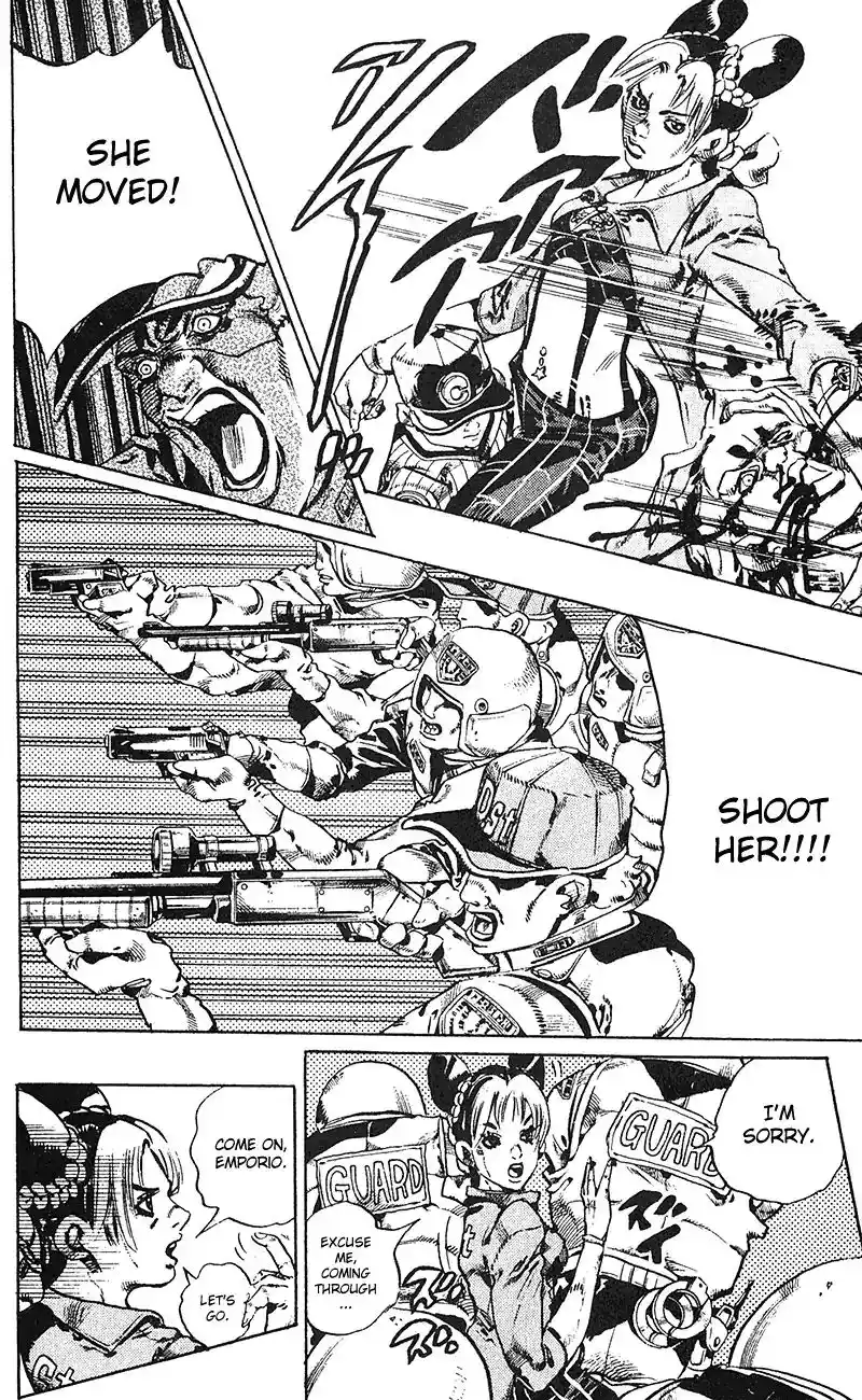 JoJo’s Bizarre Adventure Chapter 696