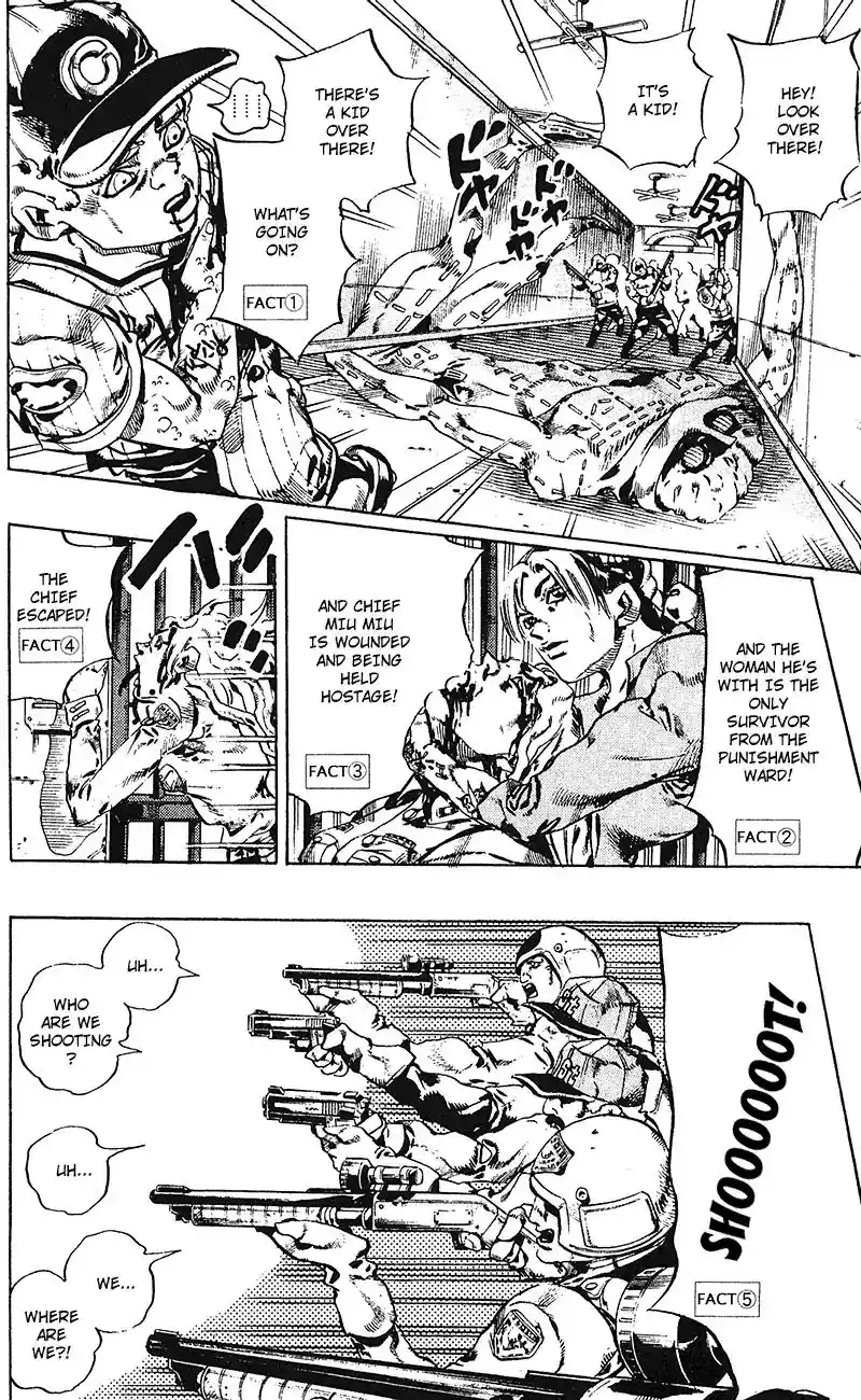 JoJo’s Bizarre Adventure Chapter 696