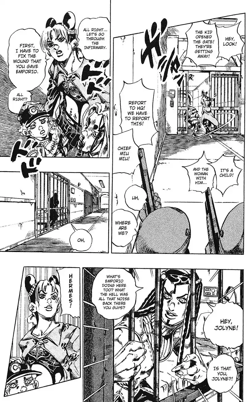 JoJo’s Bizarre Adventure Chapter 696