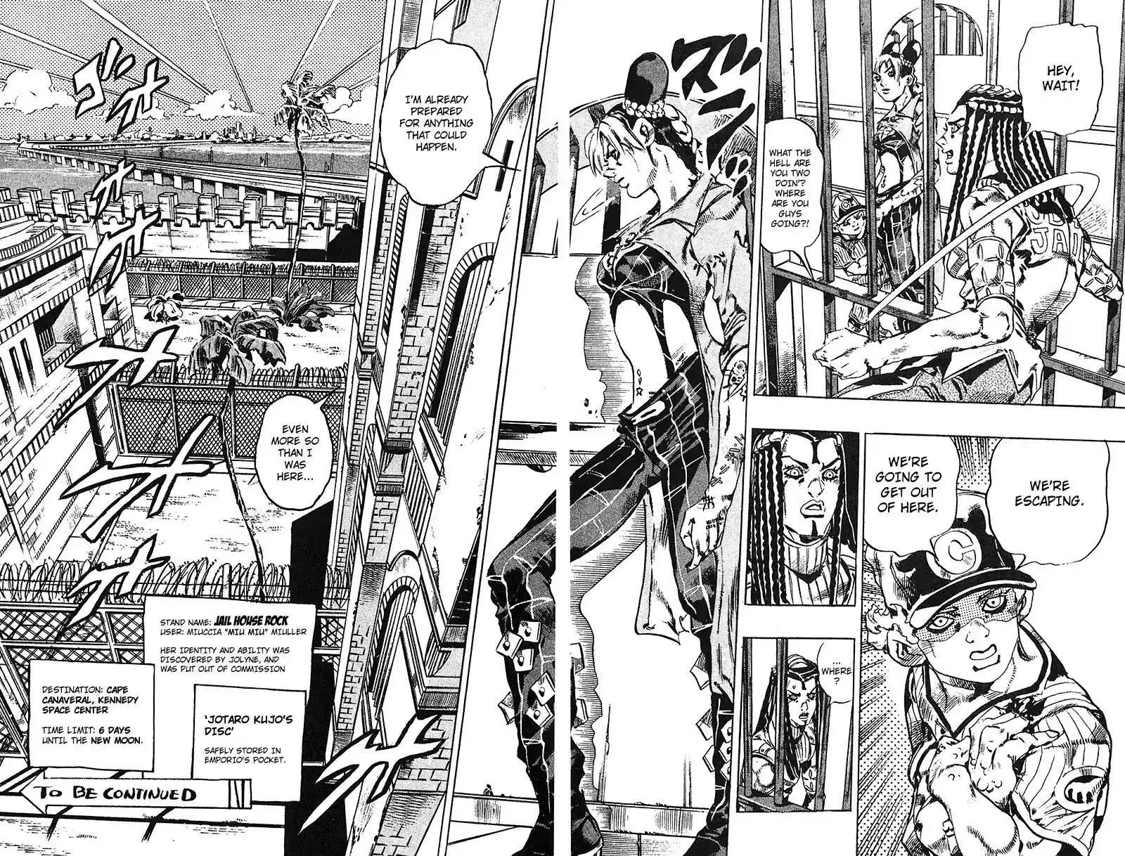 JoJo’s Bizarre Adventure Chapter 696