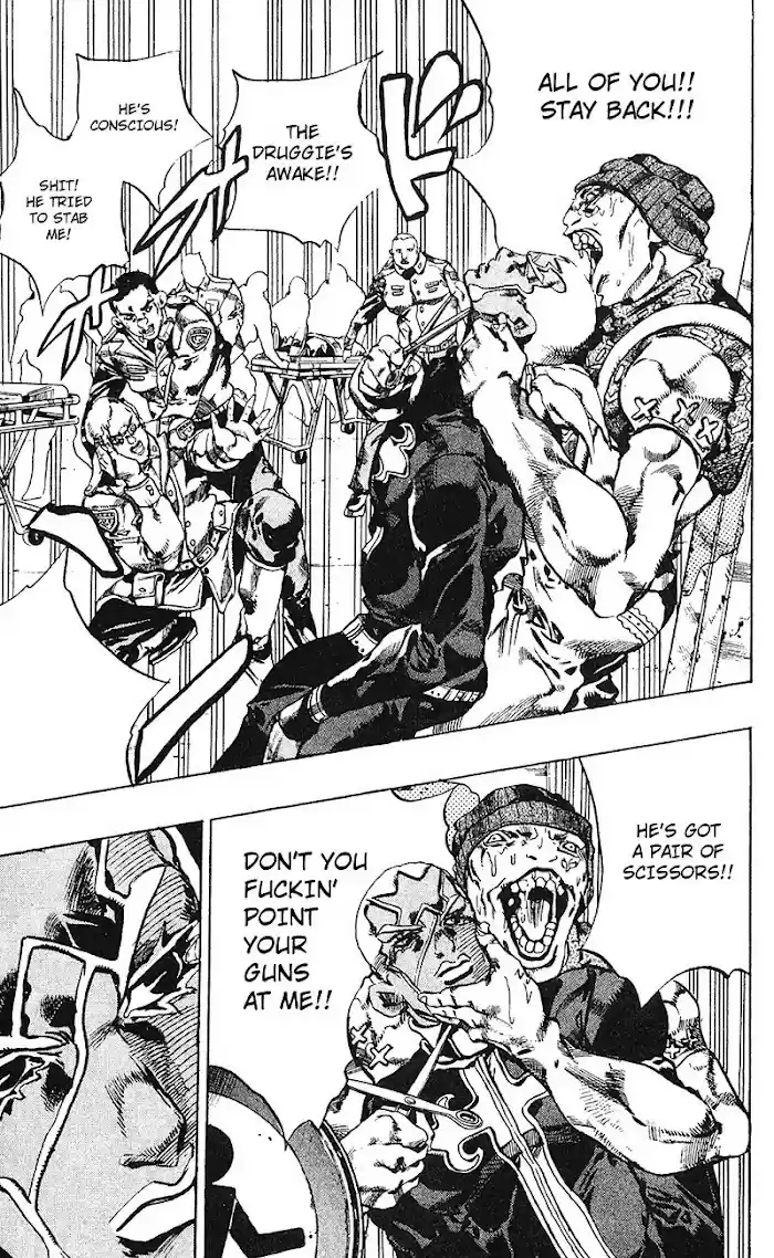Jojo's Bizarre Adventure Chapter 697