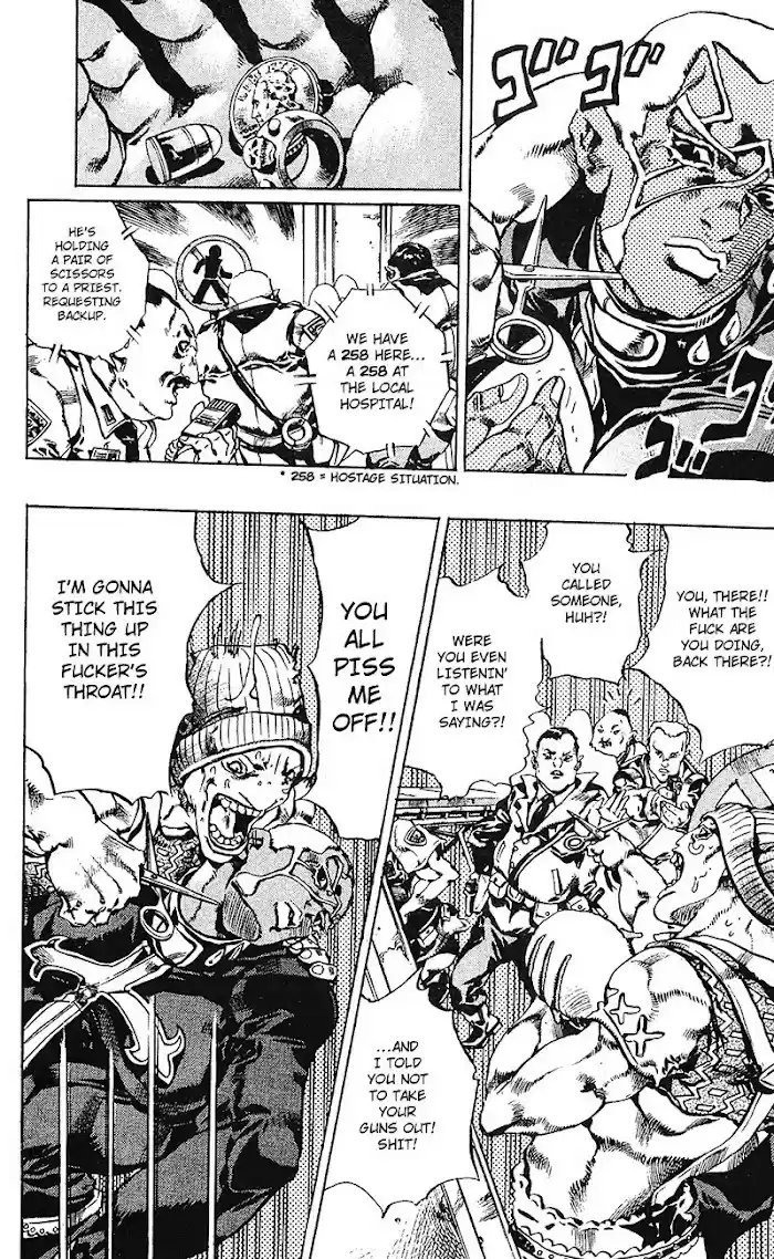 Jojo's Bizarre Adventure Chapter 697