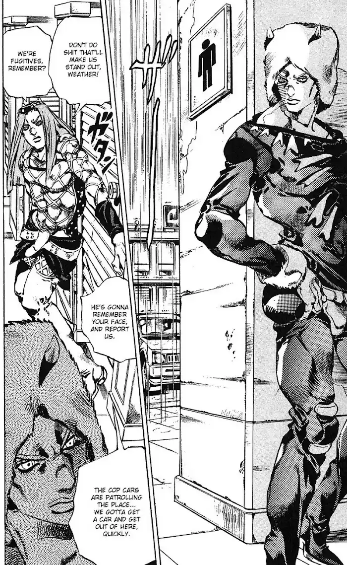 Jojo's Bizarre Adventure Chapter 698