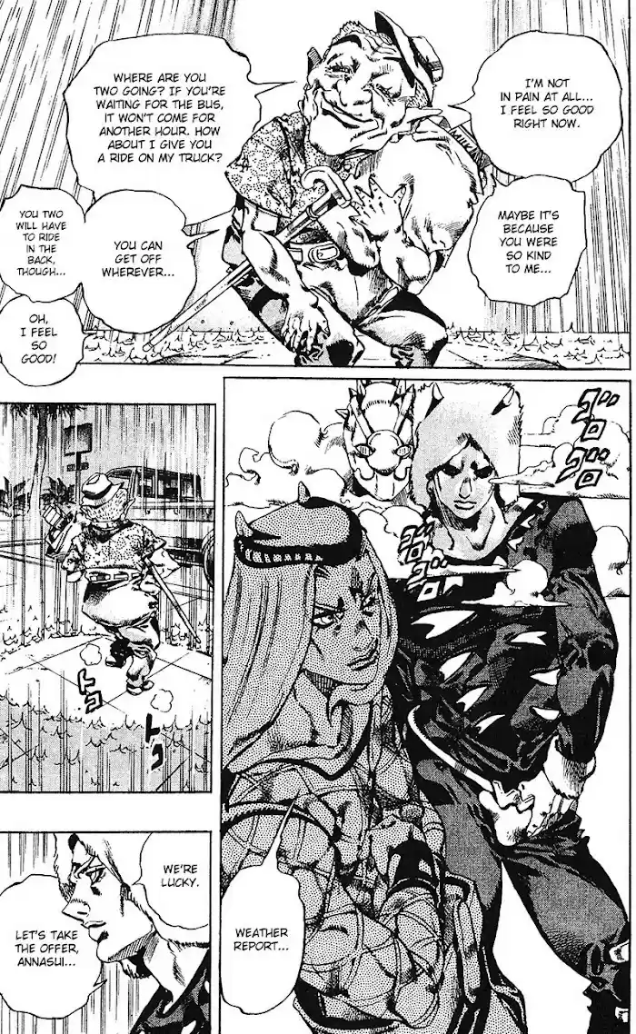 Jojo's Bizarre Adventure Chapter 698