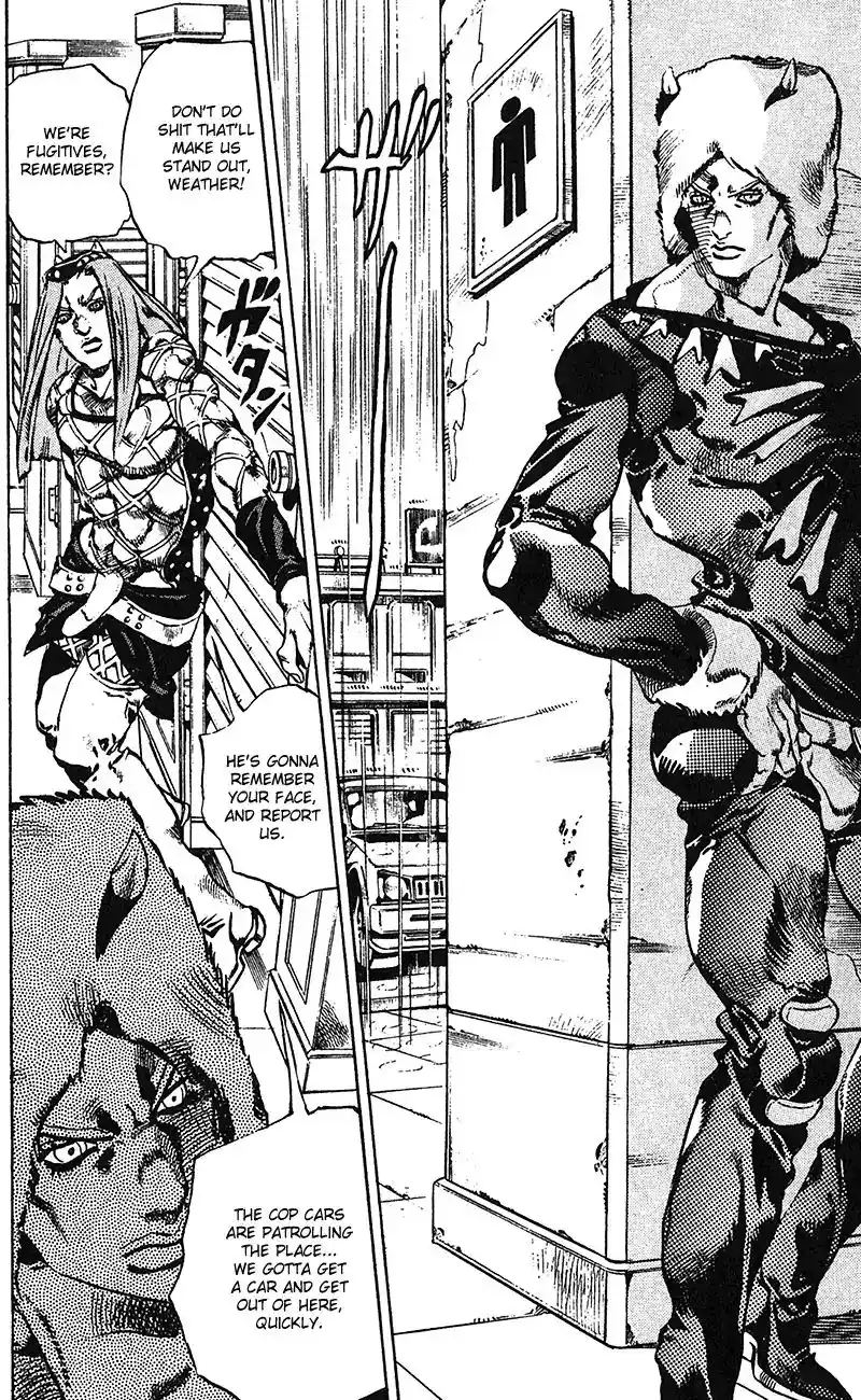 JoJo’s Bizarre Adventure Chapter 698