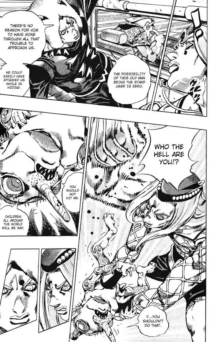 Jojo's Bizarre Adventure Chapter 699