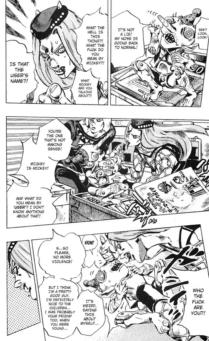 Jojo's Bizarre Adventure Chapter 699