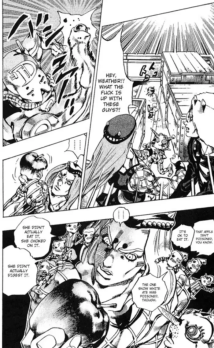 Jojo's Bizarre Adventure Chapter 699
