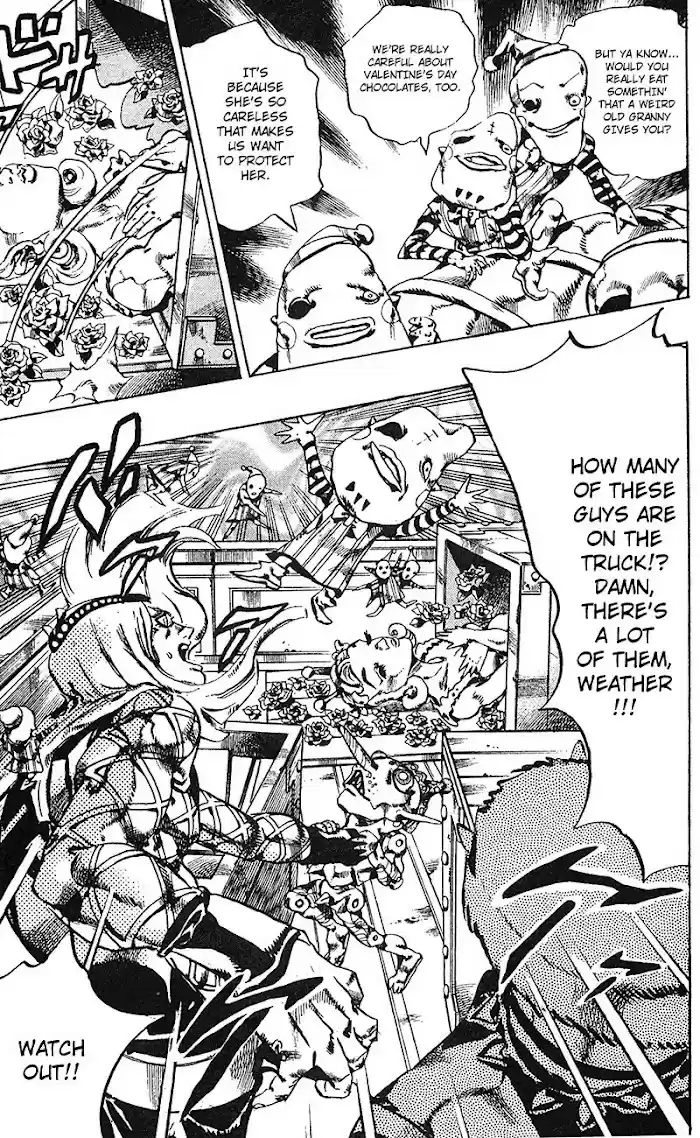 Jojo's Bizarre Adventure Chapter 699