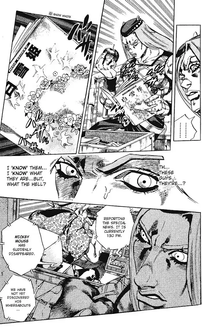 Jojo's Bizarre Adventure Chapter 699