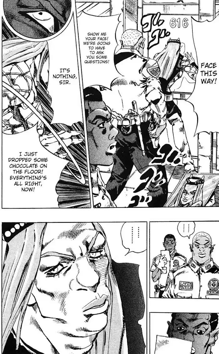 Jojo's Bizarre Adventure Chapter 701