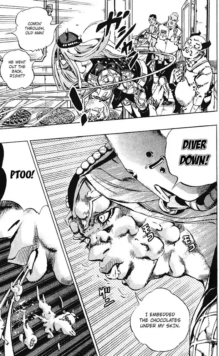 Jojo's Bizarre Adventure Chapter 701