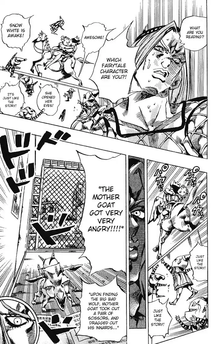 Jojo's Bizarre Adventure Chapter 701